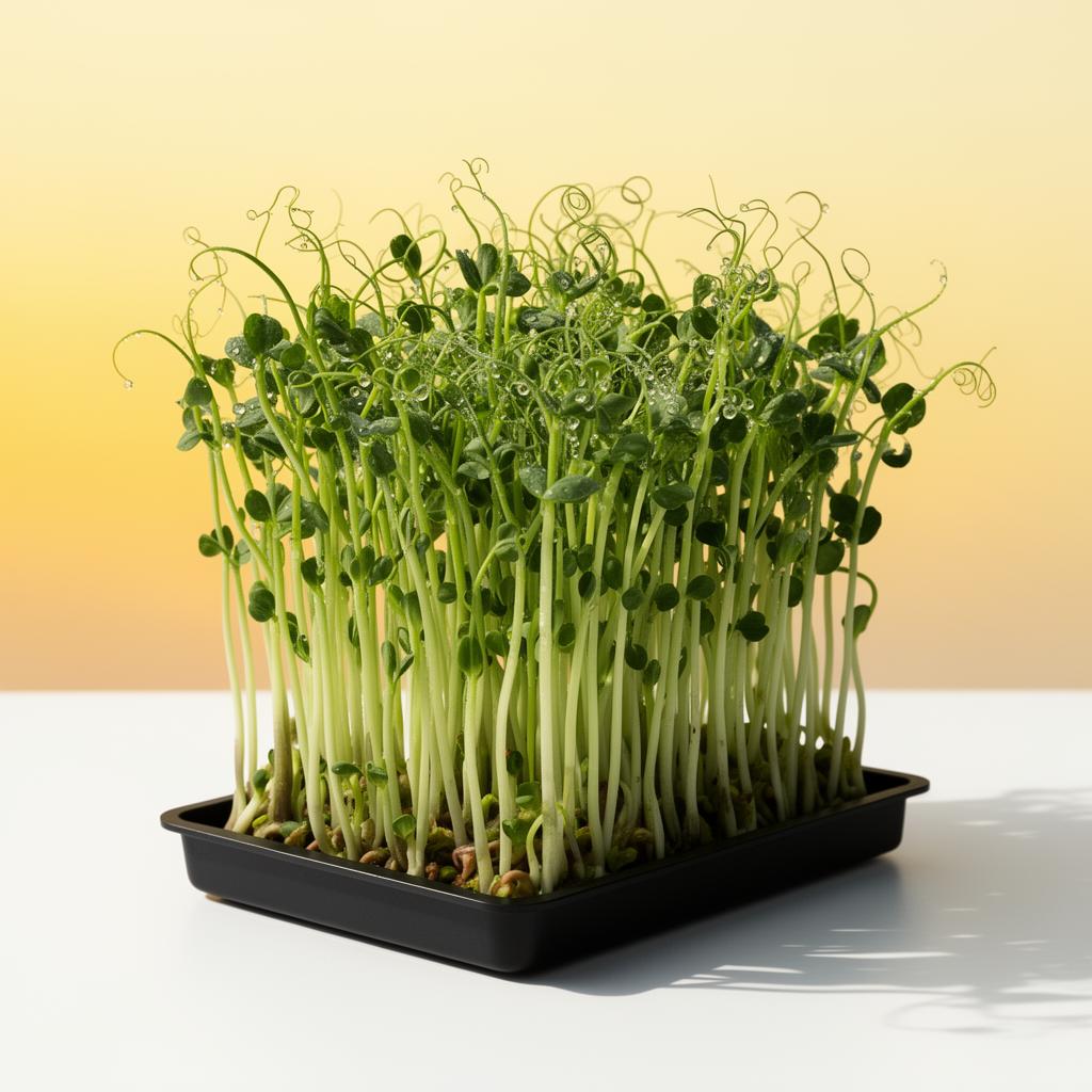 Lacinato Kale Organic Microgreens
